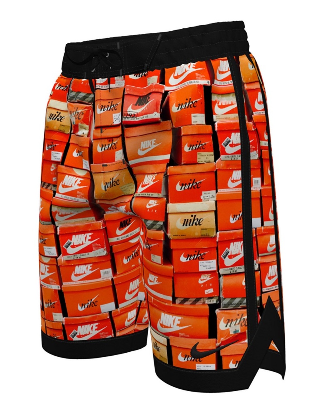 Nike Big Boys Stacked Fade Away Swim Shorts- Size XL - Picture 2 of 7